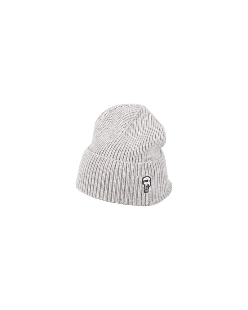 Karl Lagerfeld ACCESSOIRES - Mützen & Hüteauf YOOX.COM Grau