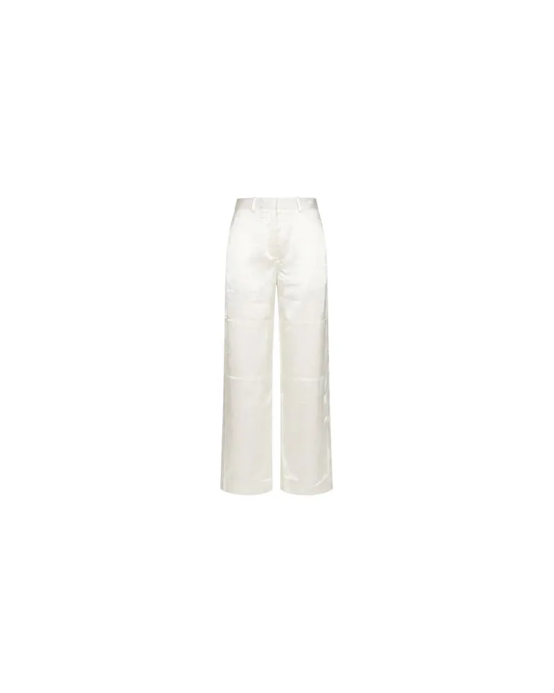 Jil Sander HOSEN & RÖCKE - Hosenauf YOOX.COM Weiß