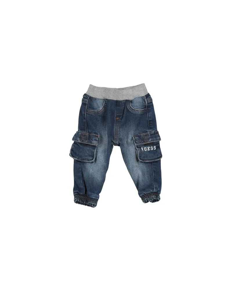 Guess HOSEN & RÖCKE - Jeanshosenauf YOOX.COM Blau