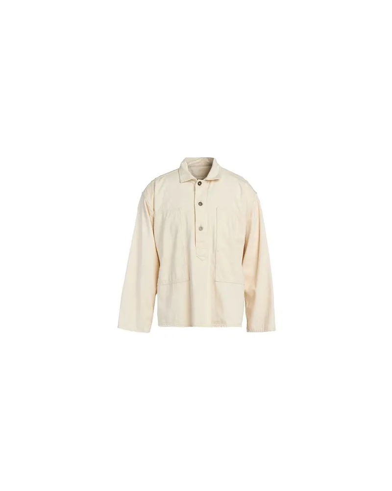 Maison Margiela TOPS - Jeanshemdenauf YOOX.COM Elfenbein