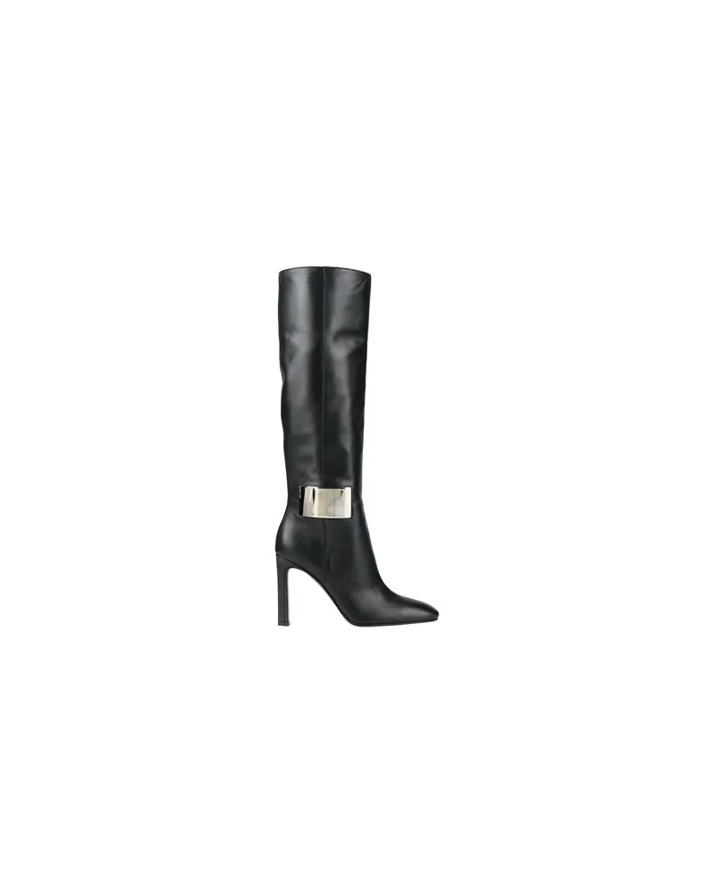 Sergio Rossi SCHUHE - Stiefelauf YOOX.COM Schwarz