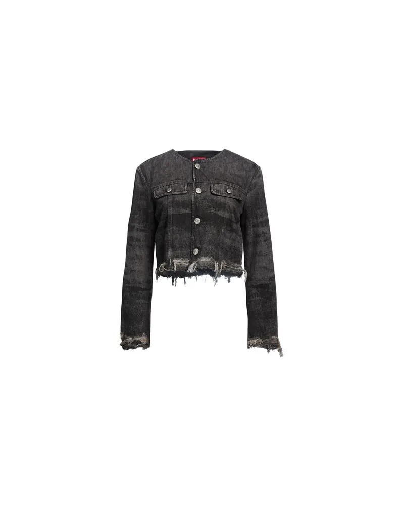 Diesel JACKEN & MÄNTEL - Jeansjacken/Mäntelauf YOOX.COM Schwarz