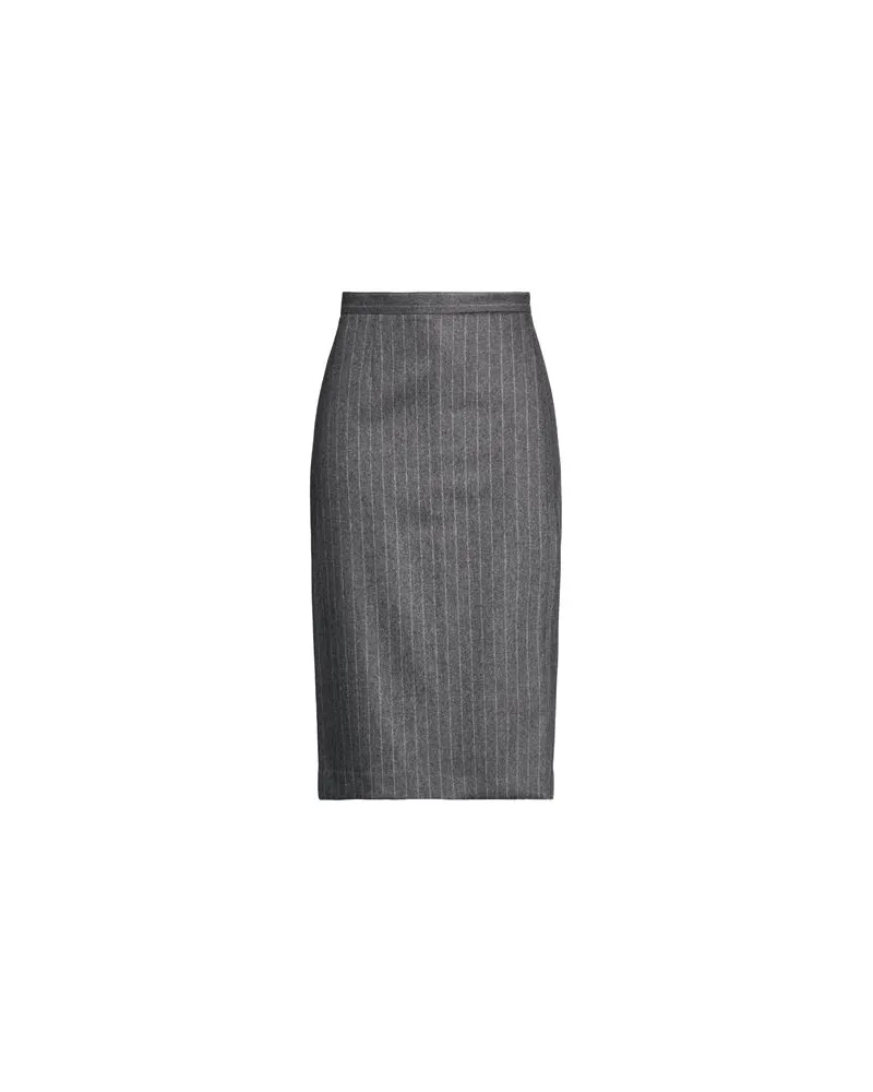 LARDINI HOSEN & RÖCKE - Midi-Röckeauf YOOX.COM Grau