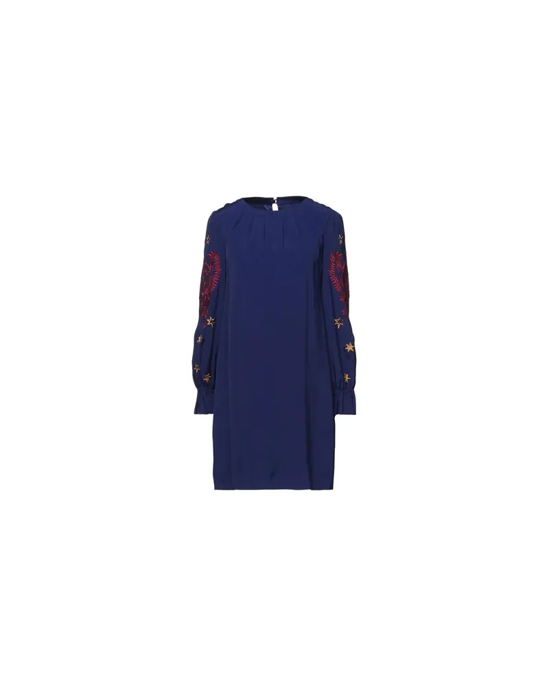 Moschino KLEIDER - Mini-Kleiderauf YOOX.COM Nachtblau