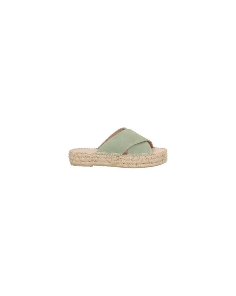 Manebí SCHUHE - Espadrillesauf YOOX.COM Salbeigrün