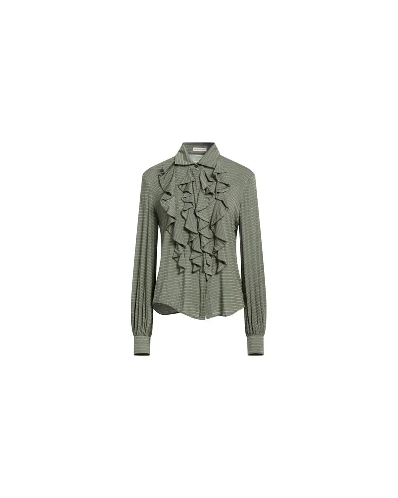 Camicettasnob TOPS - Hemdenauf YOOX.COM Militärgrün