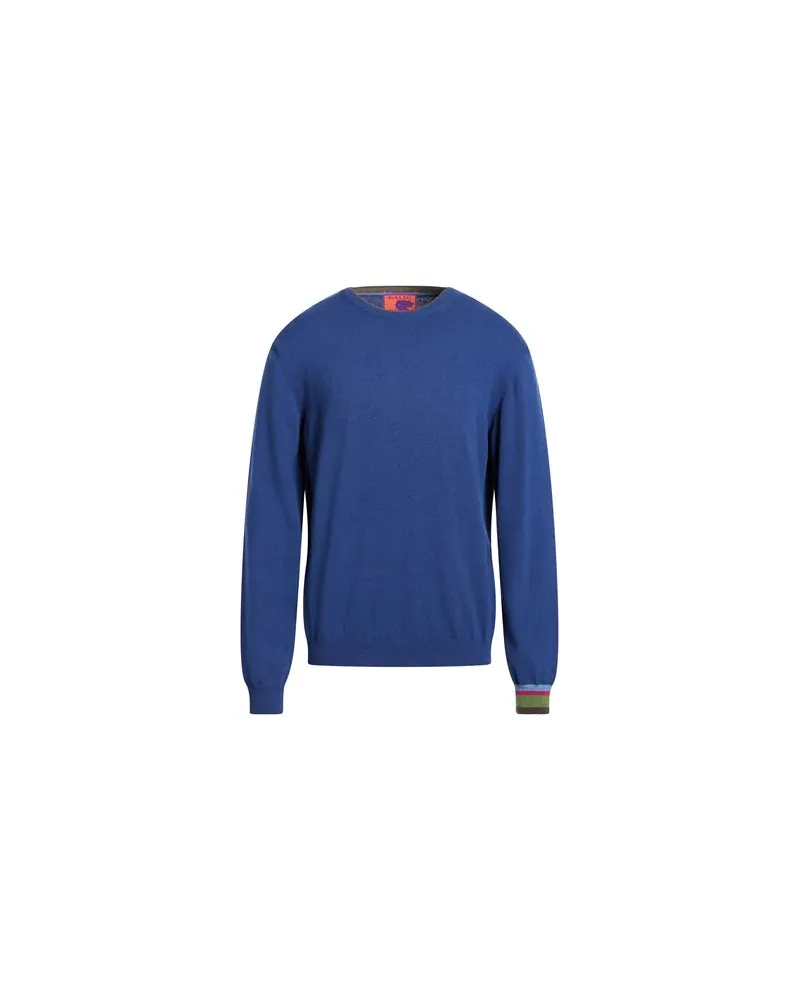 Gallo STRICKWAREN - Pulloverauf YOOX.COM Blau