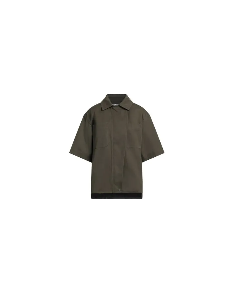 Max Mara SFILATA - TOPS - Hemdenauf YOOX.COM Militärgrün