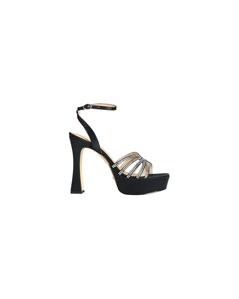 Guess SCHUHE - Sandalenauf YOOX.COM Schwarz