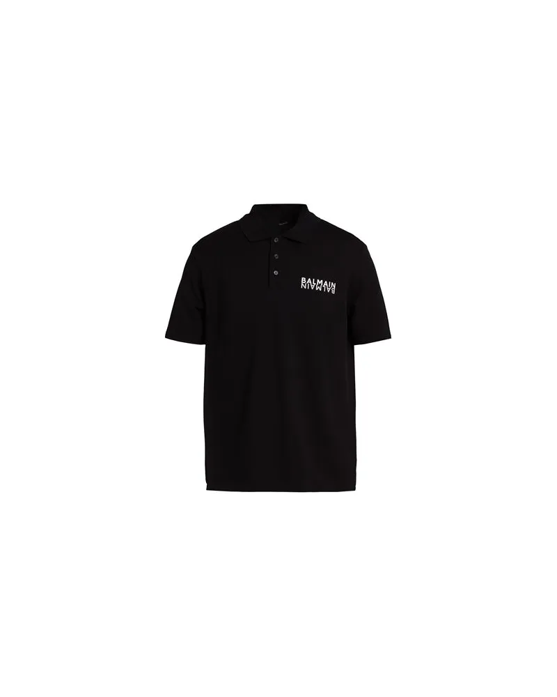 Balmain TOPS - Poloshirtsauf YOOX.COM Schwarz
