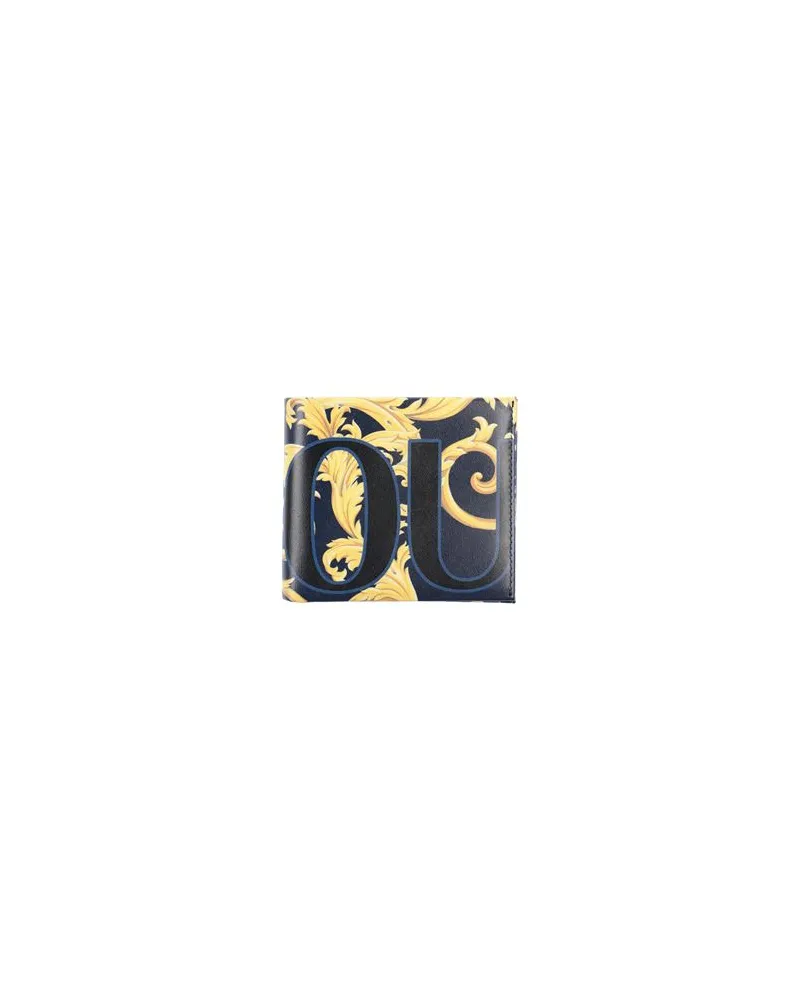 Versace Jeans Kleinlederwaren - Brieftaschenauf YOOX.COM Nachtblau