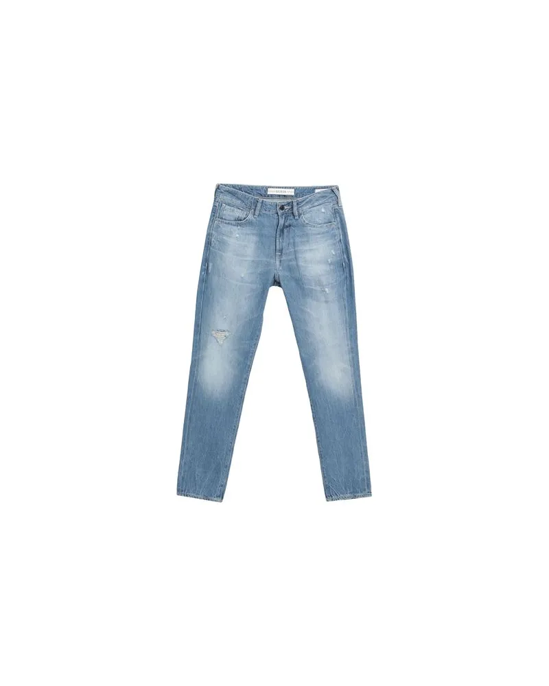 Guess HOSEN & RÖCKE - Jeanshosenauf YOOX.COM Blau