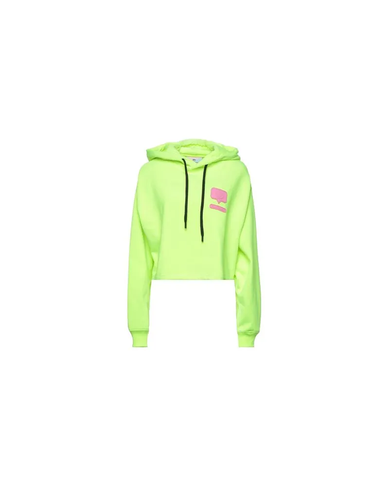 Chiara Ferragni TOPS - Sweatshirtsauf YOOX.COM Limettengrün