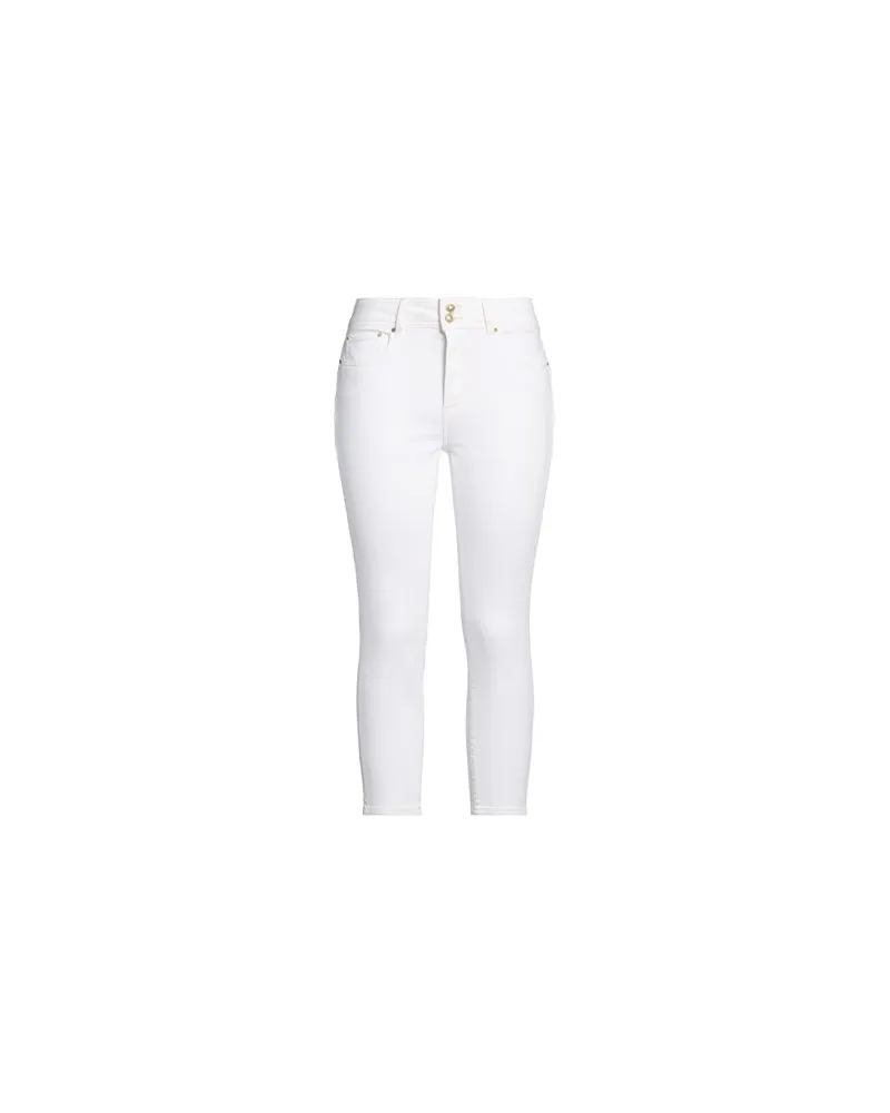 Guess HOSEN & RÖCKE - Jeanshosenauf YOOX.COM Weiß