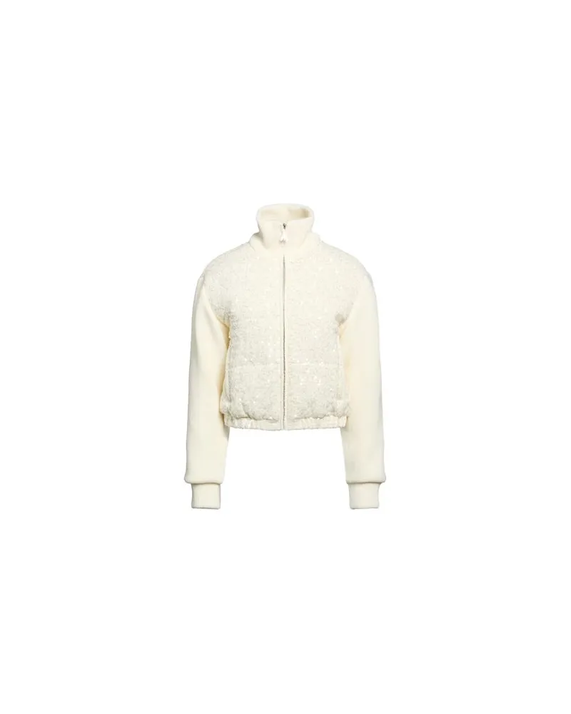 Patrizia Pepe JACKEN & MÄNTEL - Pufferjacken & Daunenjackenauf YOOX.COM Elfenbein