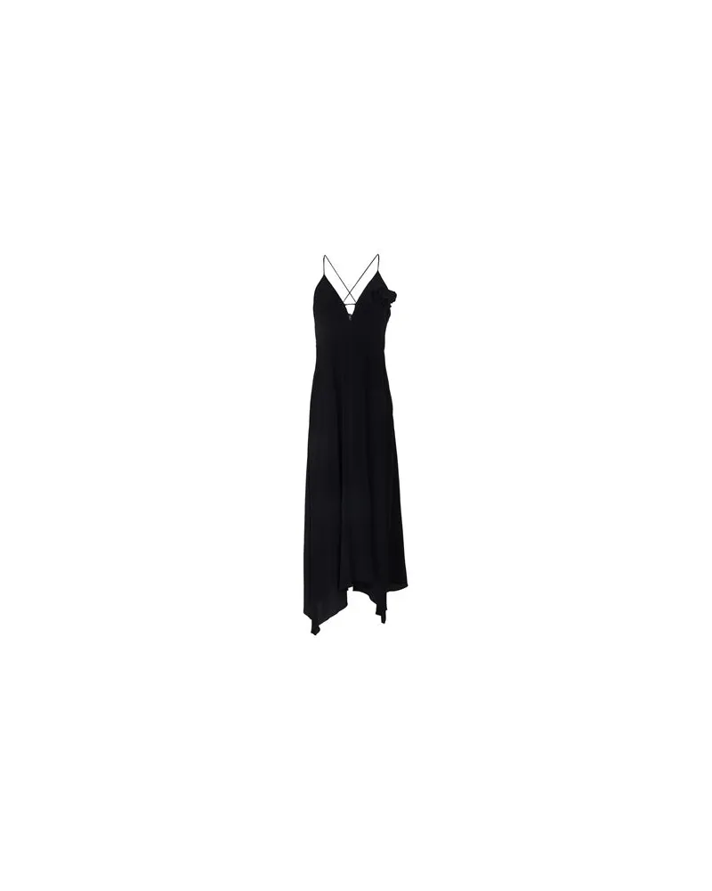 VICOLO KLEIDER - Maxi-Kleiderauf YOOX.COM Schwarz