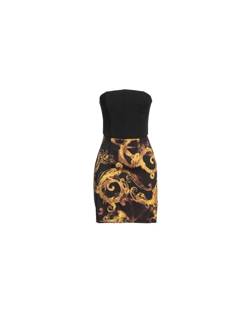 Versace Jeans KLEIDER - Mini-Kleiderauf YOOX.COM Schwarz