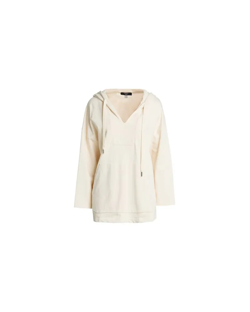 Max Mara TOPS - Sweatshirtsauf YOOX.COM Cremeweiß