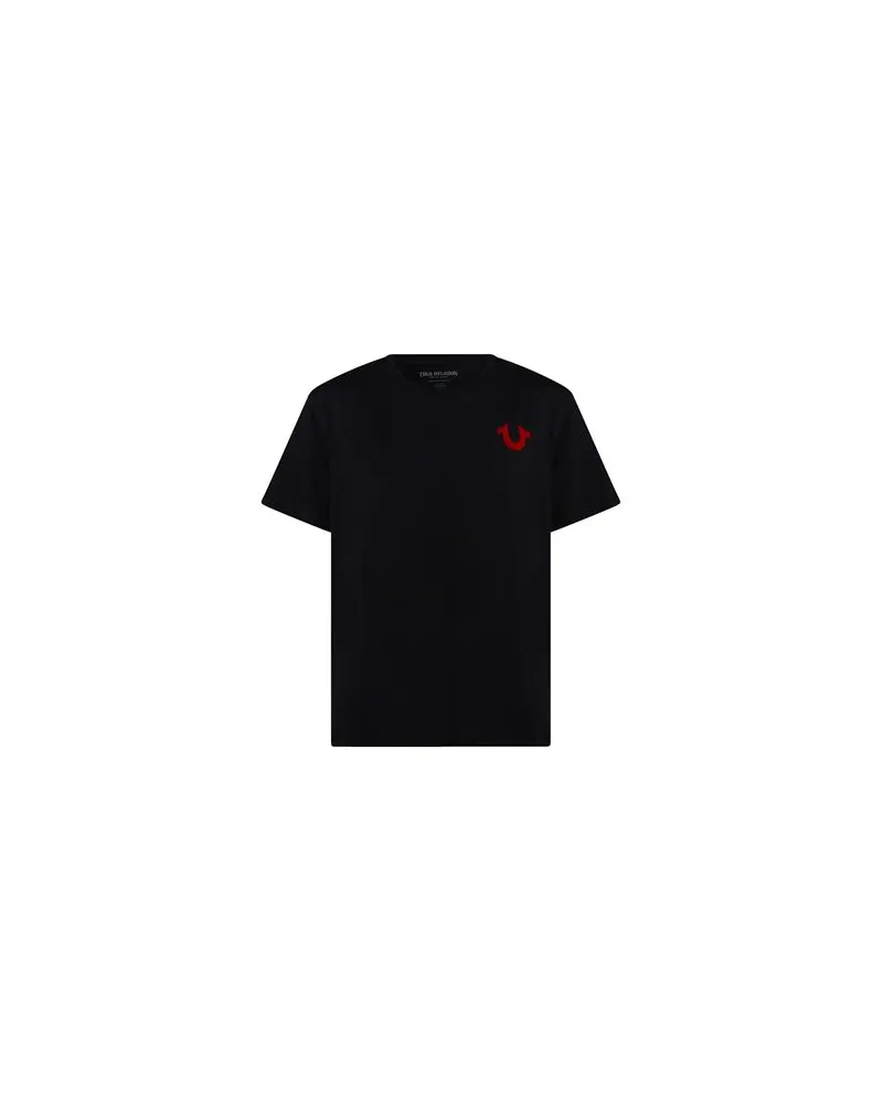 True Religion TOPS - T-shirtsauf YOOX.COM Schwarz