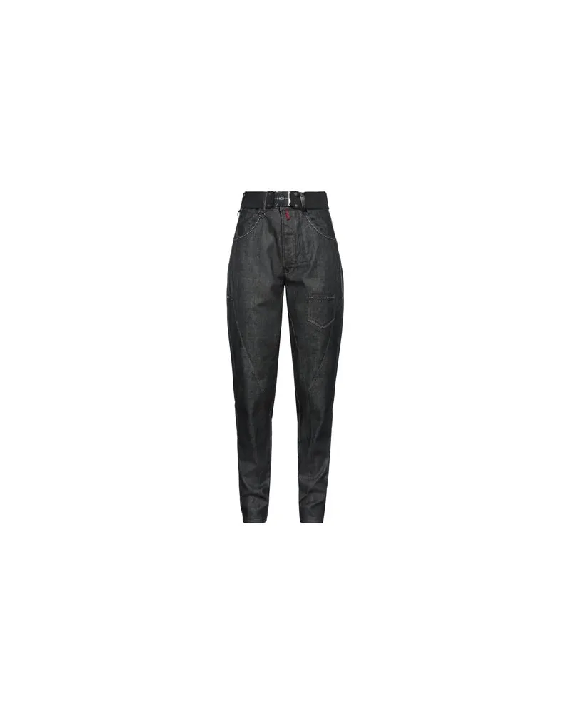 HIGH HOSEN & RÖCKE - Jeanshosenauf YOOX.COM Schwarz