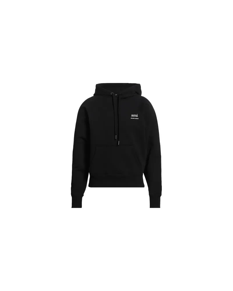 AMI Paris TOPS - Sweatshirtsauf YOOX.COM Schwarz