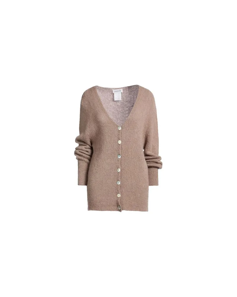 SHIRTAPORTER STRICKWAREN - Strickjackenauf YOOX.COM Maulwurfsgrau