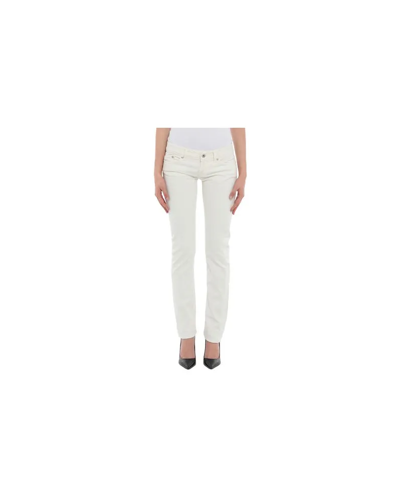 Dondup HOSEN & RÖCKE - Jeanshosenauf YOOX.COM Weiß