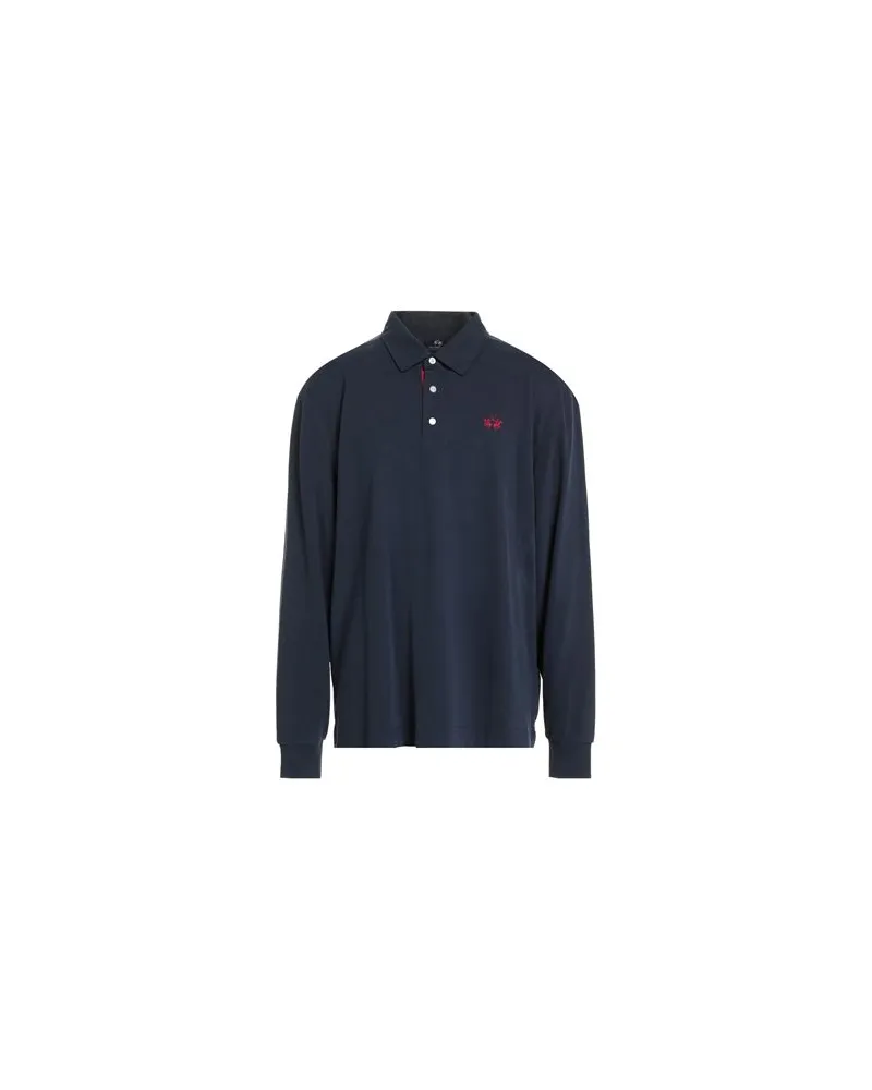 La Martina TOPS - Poloshirtsauf YOOX.COM Marineblau