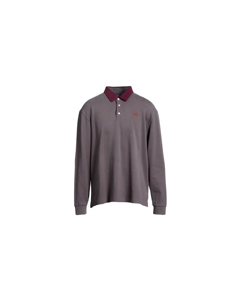 La Martina TOPS - Poloshirtsauf YOOX.COM Maulwurfsgrau