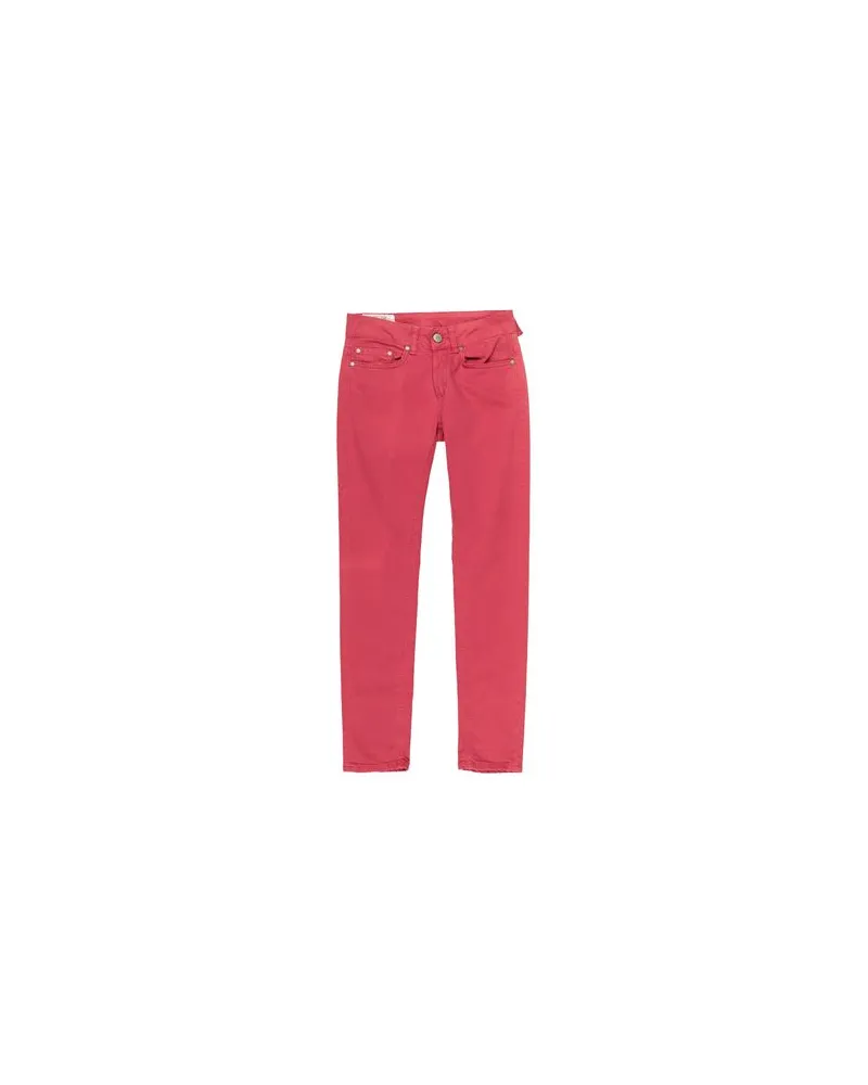 Dondup HOSEN & RÖCKE - Jeanshosenauf YOOX.COM Koralle