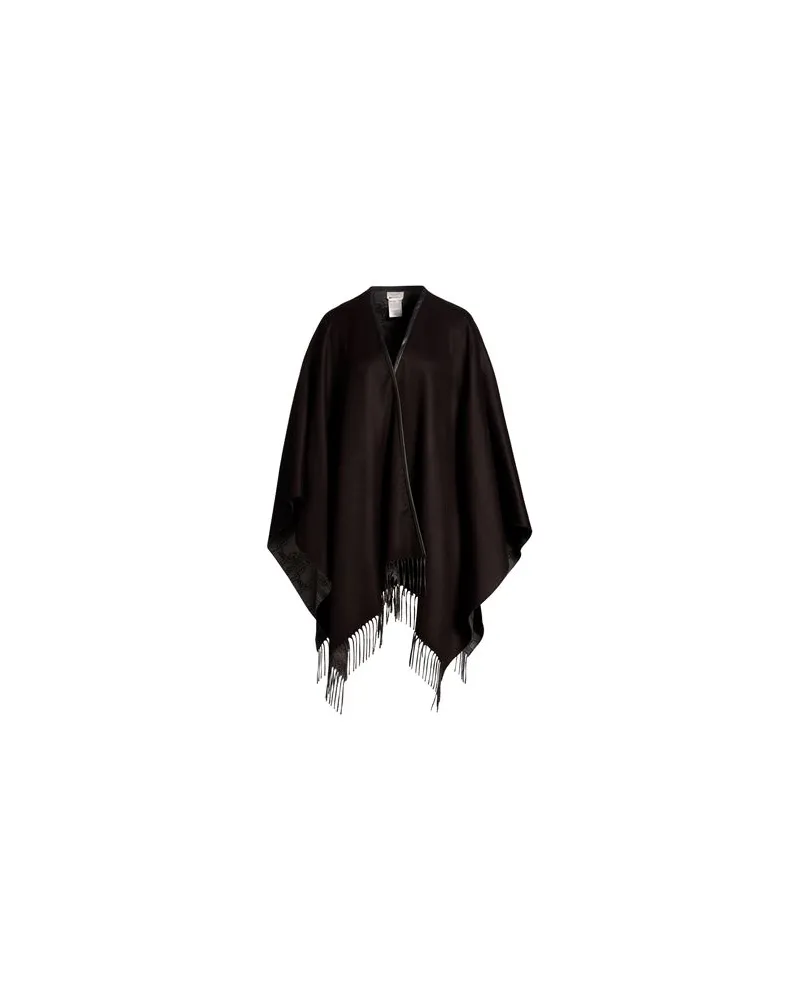 AGNONA JACKEN & MÄNTEL - Capesauf YOOX.COM Schwarz