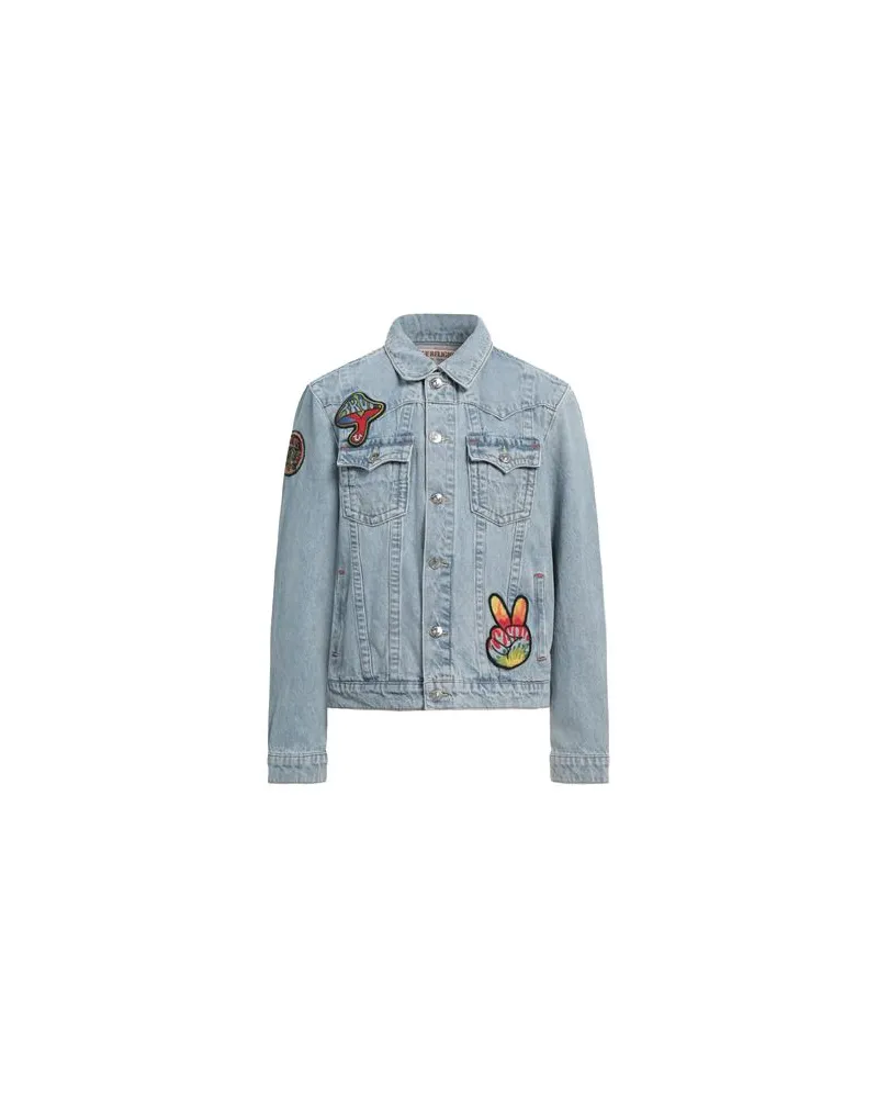 True Religion JACKEN & MÄNTEL - Jeansjacken/Mäntelauf YOOX.COM Blau