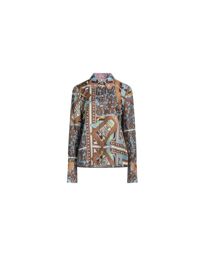 Tory Burch TOPS - Hemdenauf YOOX.COM Braun