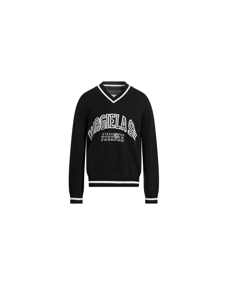 Maison Margiela STRICKWAREN - Pulloverauf YOOX.COM Schwarz