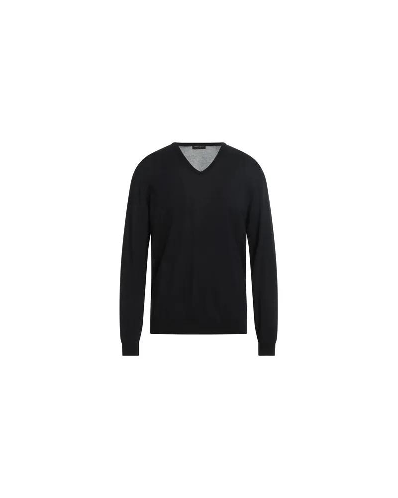 Roberto Collina STRICKWAREN - Pulloverauf YOOX.COM Schwarz