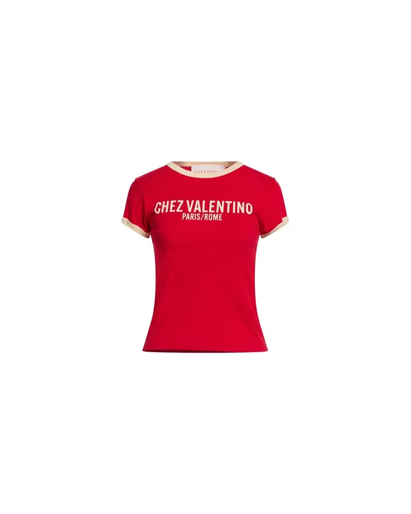 Valentino Garavani TOPS - T-shirtsauf YOOX.COM Rot