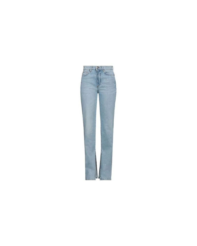 Twin-Set HOSEN & RÖCKE - Jeanshosenauf YOOX.COM Blau