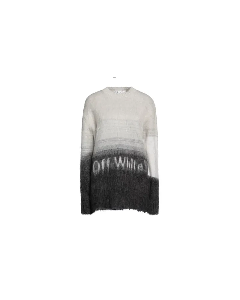 OFF-WHITE STRICKWAREN - Pulloverauf YOOX.COM Hellgrau