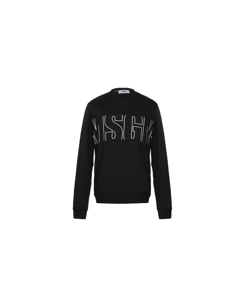 MSGM TOPS - Sweatshirtsauf YOOX.COM Schwarz