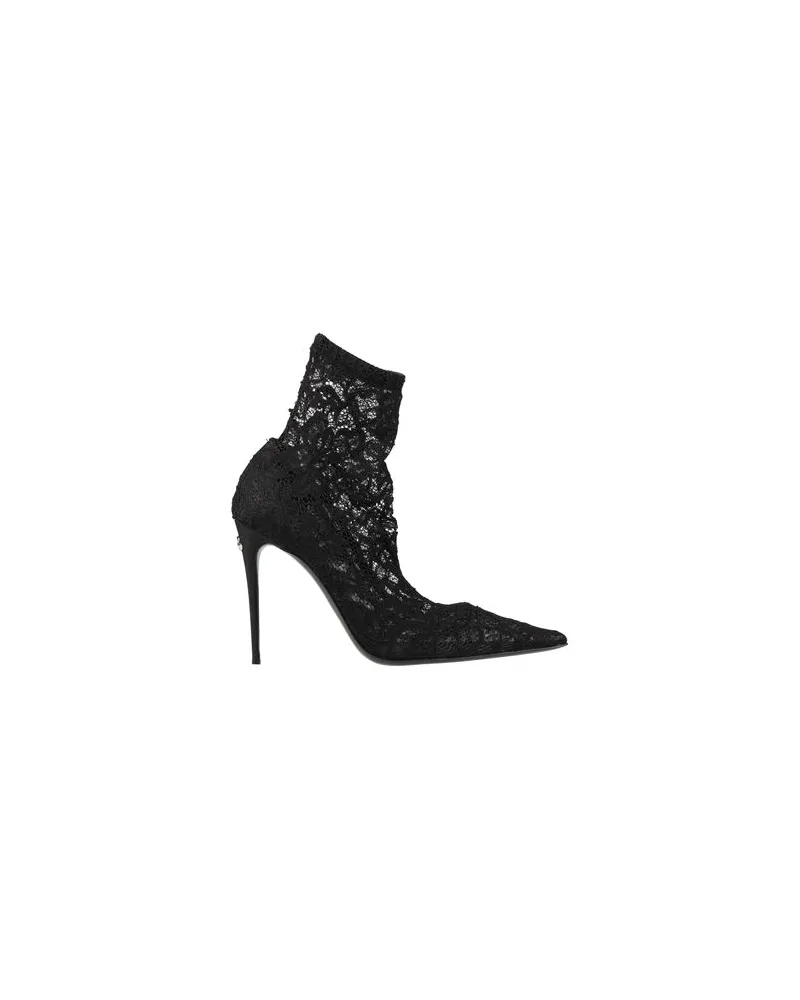 Dolce & Gabbana SCHUHE - Stiefelettenauf YOOX.COM Schwarz