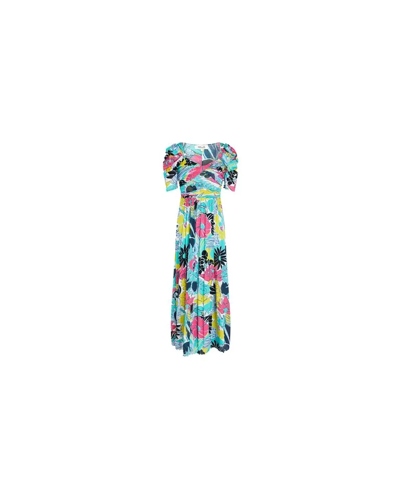 Diane von Furstenberg KLEIDER - Maxi-Kleiderauf YOOX.COM Tūrkis