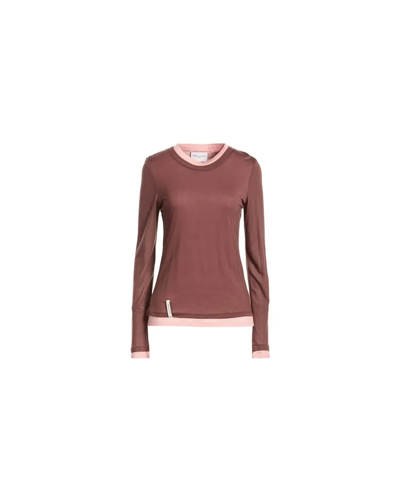 Isabelle Blanche TOPS - T-shirtsauf YOOX.COM Hellbraun