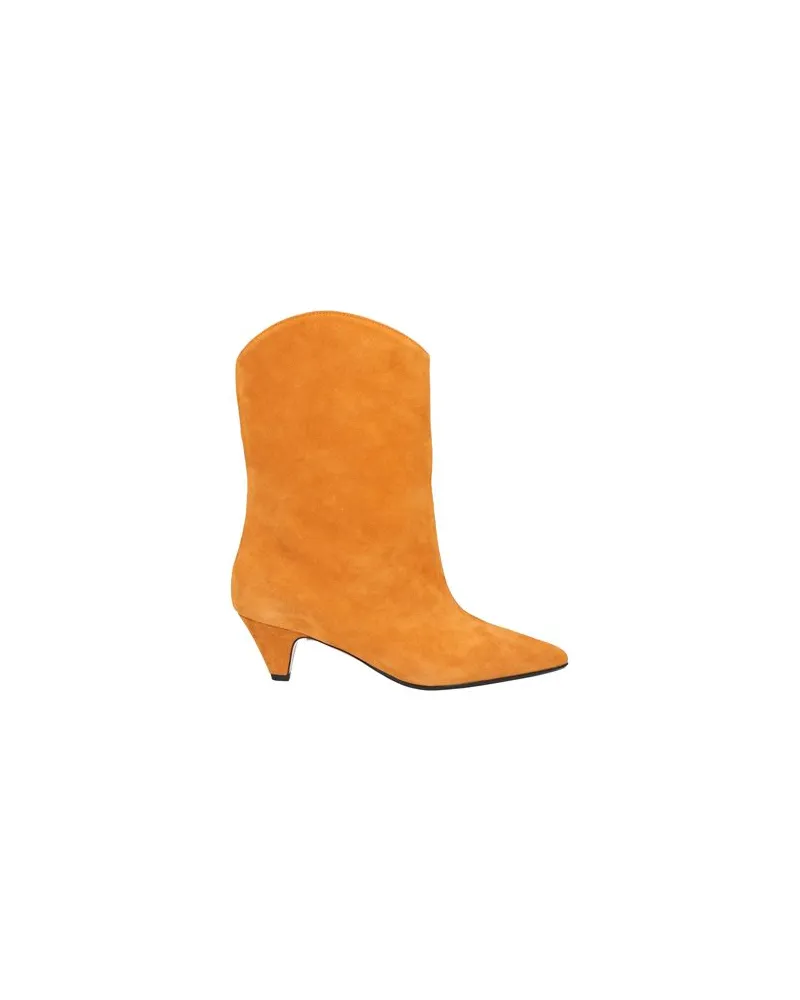 Anna F. SCHUHE - Stiefelettenauf YOOX.COM Mandarine