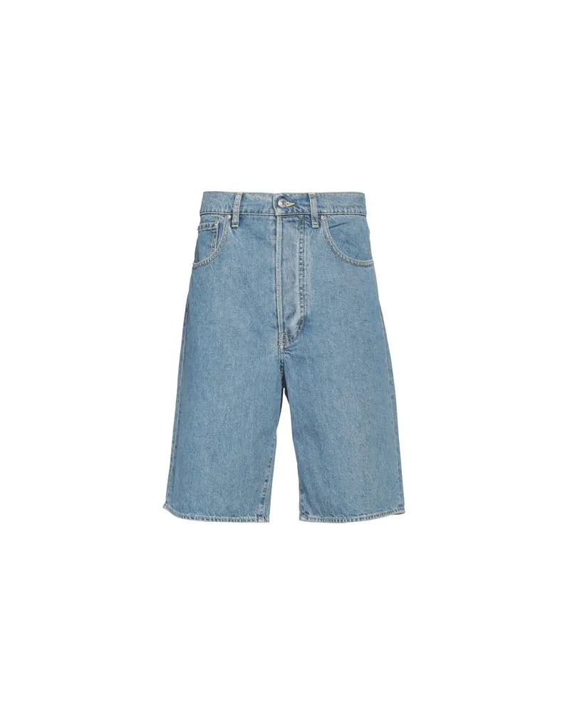 Kenzo HOSEN & RÖCKE - Jeansshortsauf YOOX.COM Blau