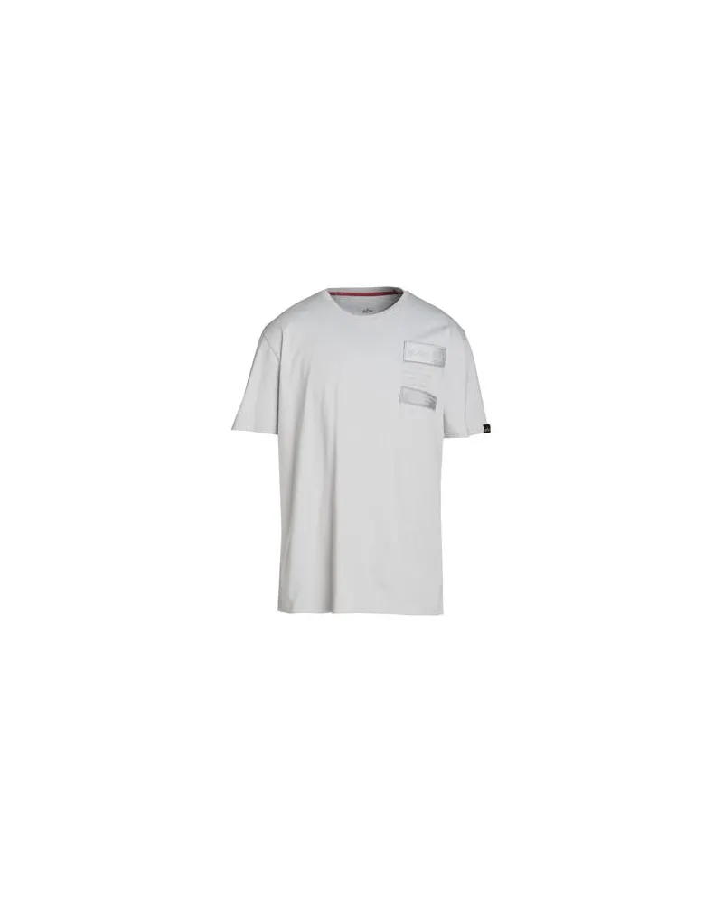 Alpha Industries TOPS - T-shirtsauf YOOX.COM Hellgrau