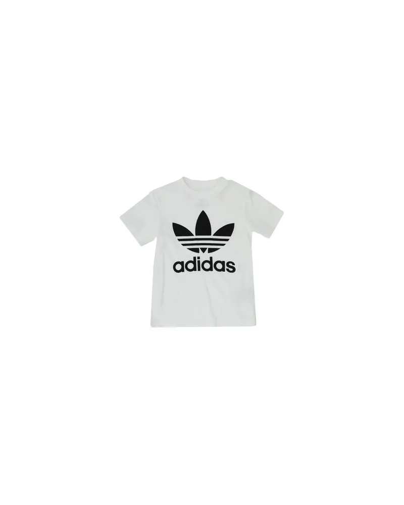 adidas TREFOIL TEE     - TOPS - T-shirtsauf YOOX.COM Weiß