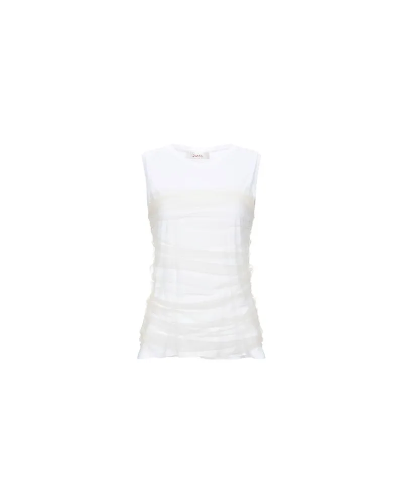 Jucca TOPS - Topsauf YOOX.COM Elfenbein