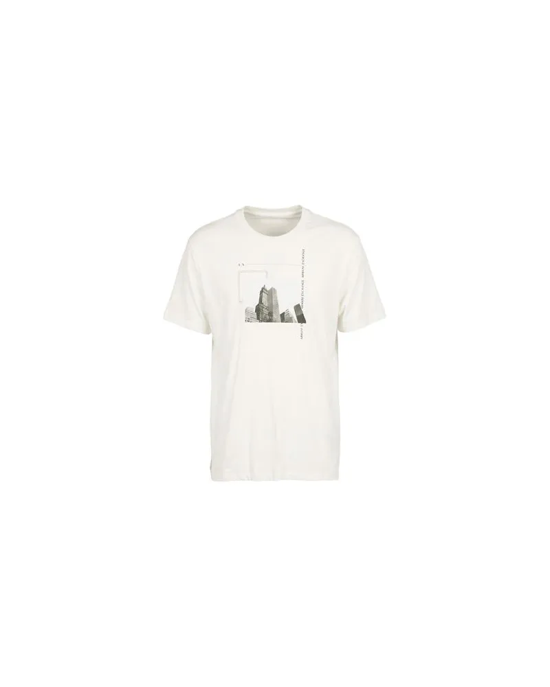 Armani Exchange TOPS - T-shirtsauf YOOX.COM Weiß