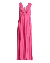 Twin-Set Maxi-Kleid Fuchsia