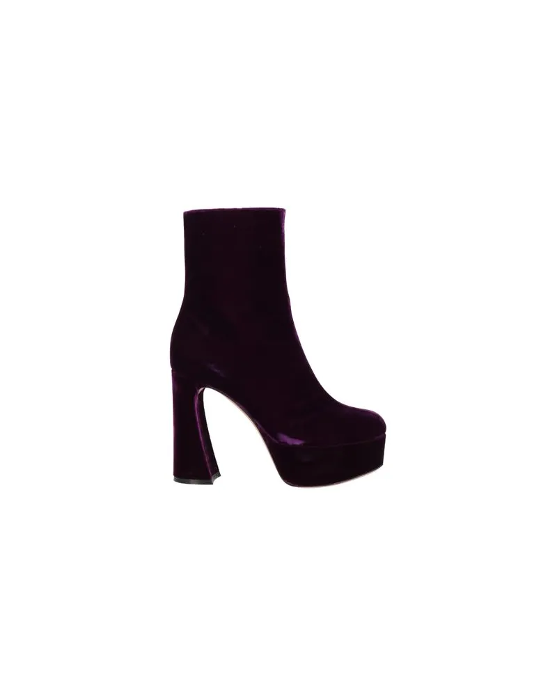 Gianvito Rossi SCHUHE - Stiefelettenauf YOOX.COM Violett